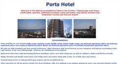 Desktop Screenshot of portshotel.ca